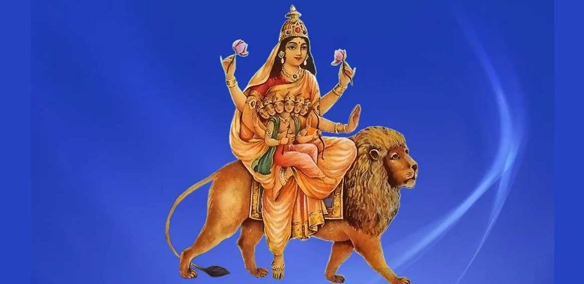 बडादशैँको आज पाँचौँ दिन, देवी स्कन्दमाताको पूजा-आराधना गरिँदै