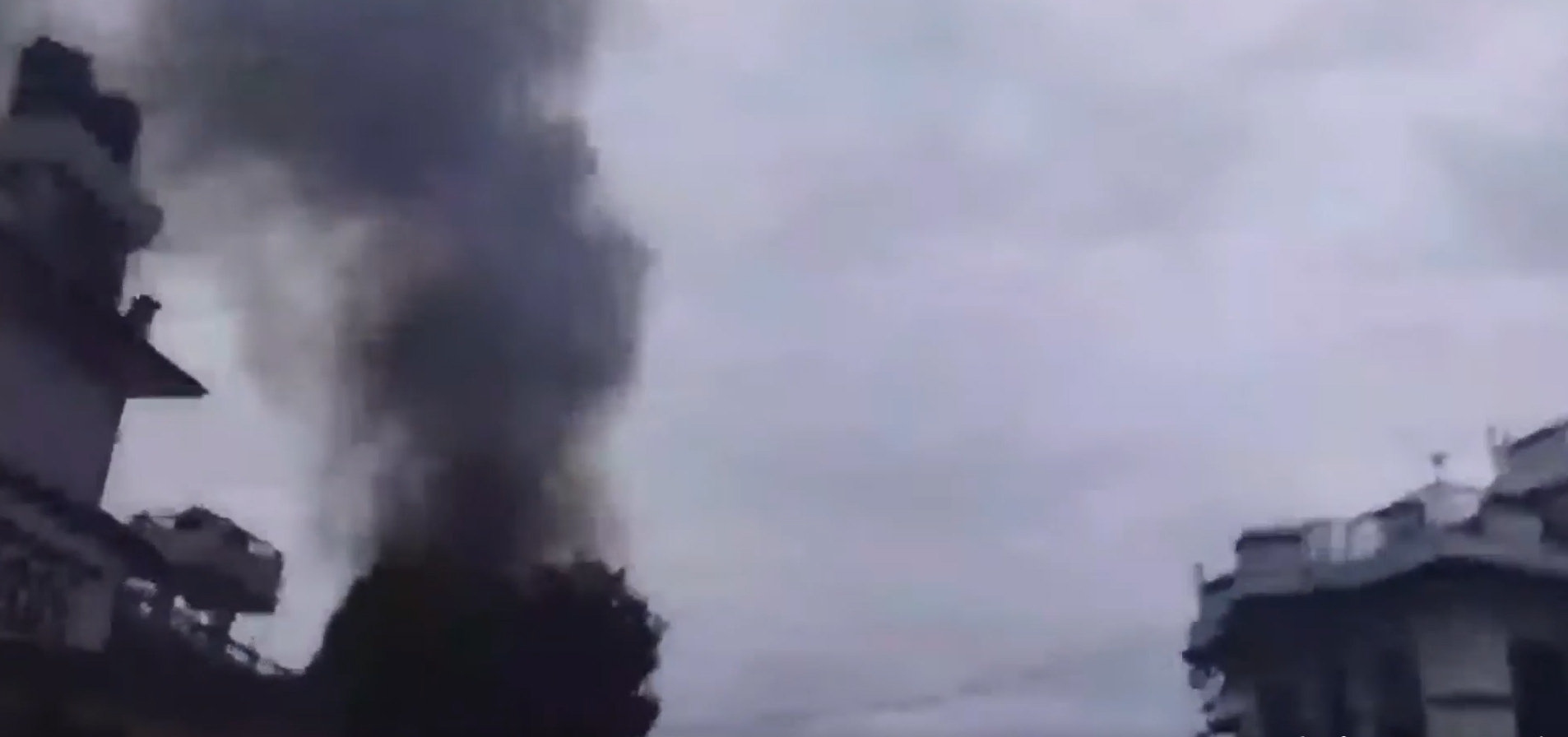 देउवा निवासमा आगजनी