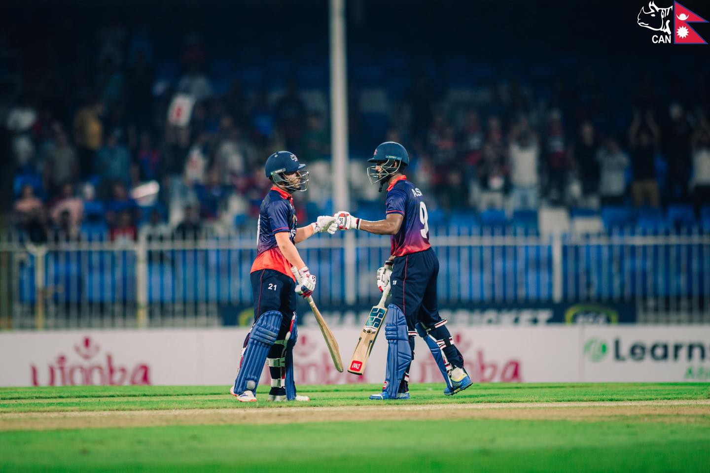 आसिफ र जोराको उत्कृष्ट ब्याटिङमा नेपालले वेस्ट इण्डिजलाई दियो १७४ रनको लक्ष्य