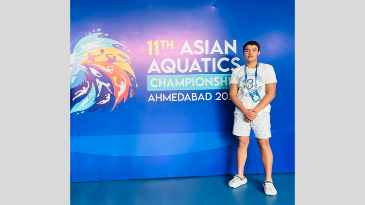 नेपाली पौडीबाज अथर्वको दुई राष्ट्रिय कीर्तिमान