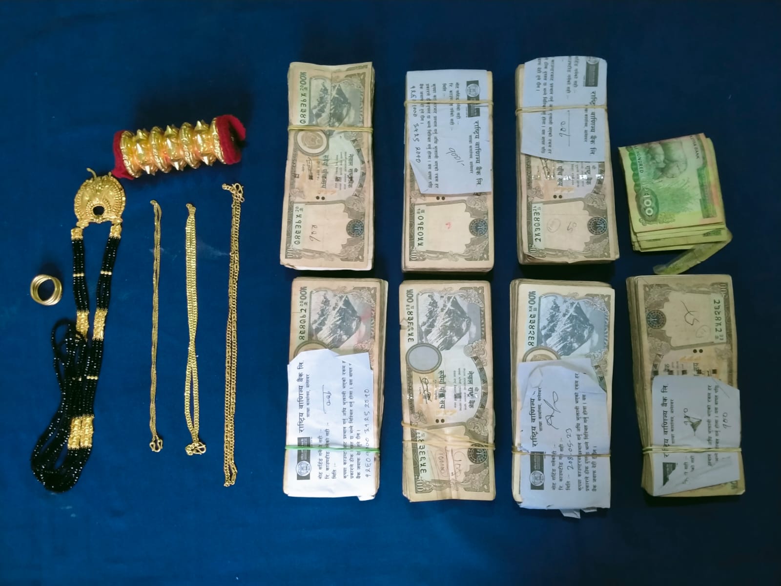 स्रोत नखुलेको नगद र गरगहनासहित एकजना नियन्त्रणमा