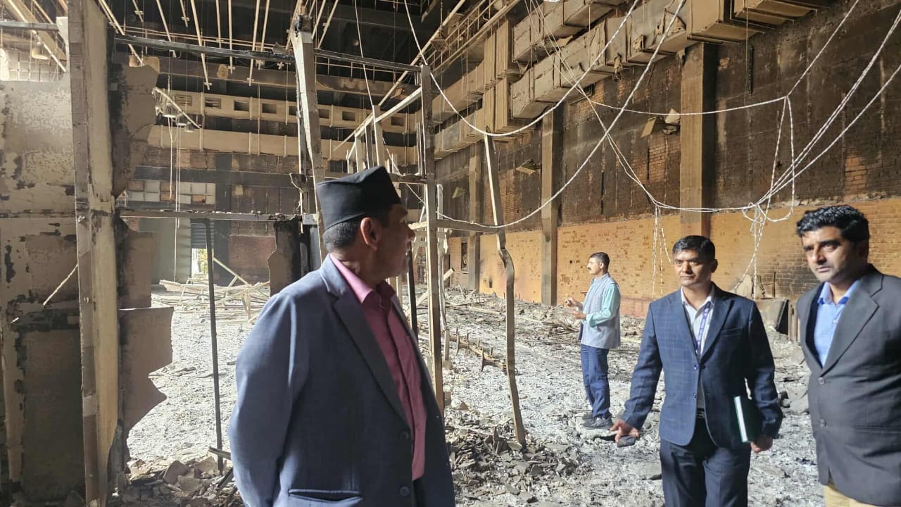 राष्ट्रिय सभाका अध्यक्षद्वारा संसद भवनको अवलोकन