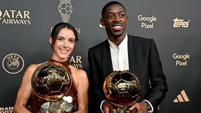 डेम्बेलेले पहिलोपटक जिते बालोन डी’ओर