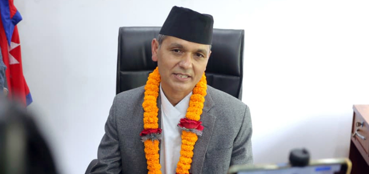 गृहमन्त्री अर्याल र भारतीय राजदूतबीच भेटवार्ता