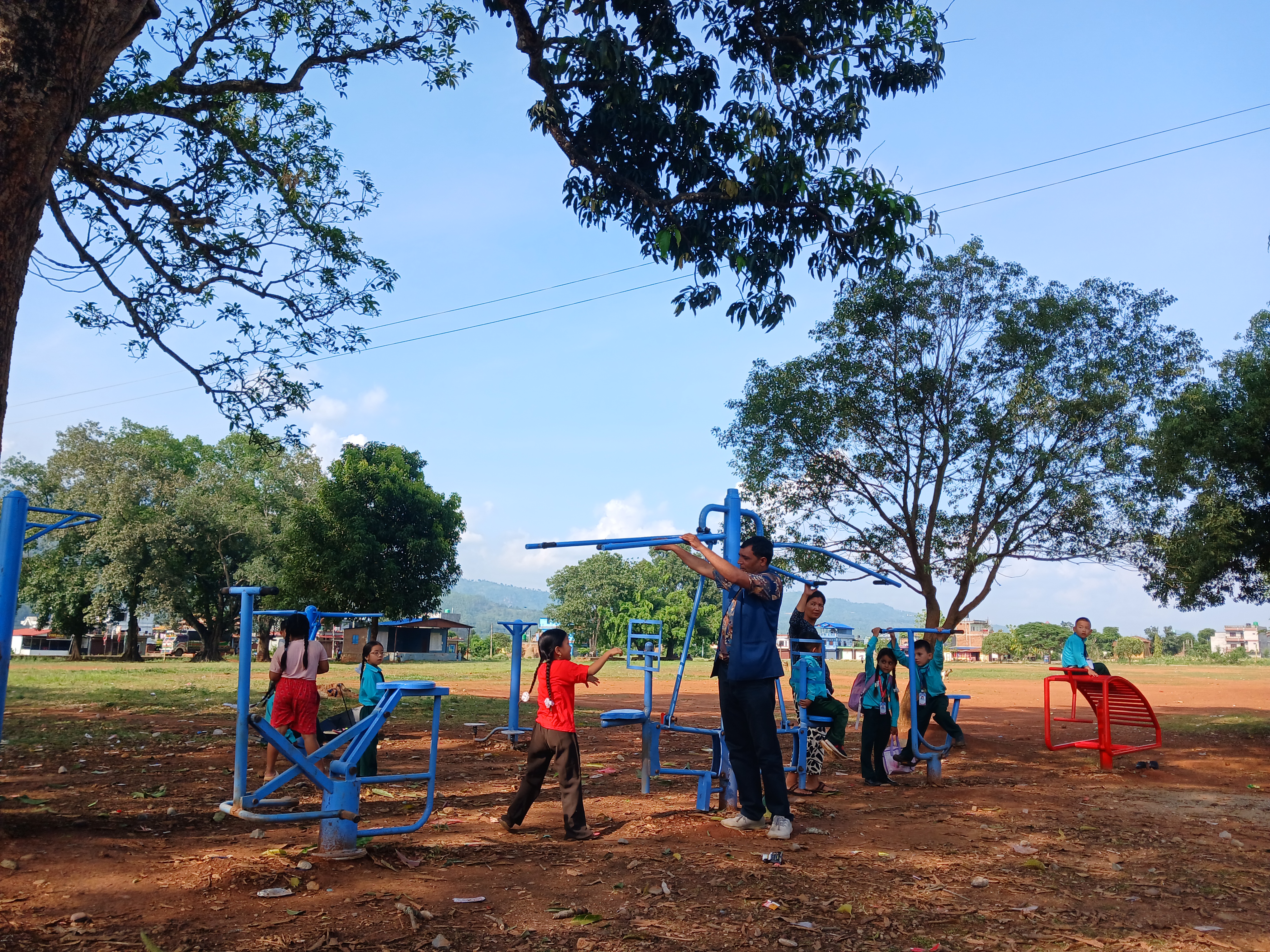 सार्वजनिक जग्गा व्यवस्थित गरिँदै