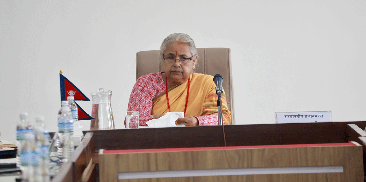 वर्षाका कारण भएको क्षतिप्रति प्रधानममन्त्री कार्कीद्वारा दुःख व्यक्त