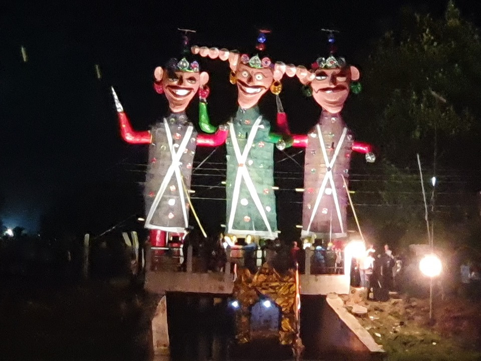 मिथिलामा आज रावण वध उत्सव