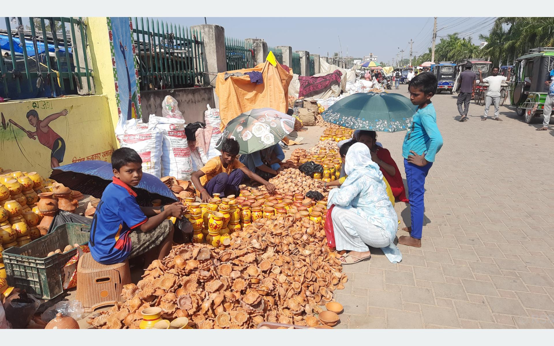 वीरगञ्जमा पालाको व्यापार बढेन