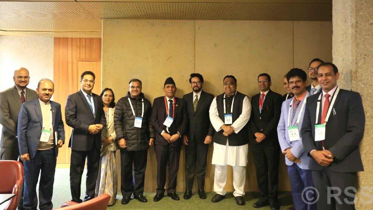 नेपाल निर्वाचनमार्फत लोकतन्त्रको सुदृढीकरणमा प्रयत्नशील छ : अध्यक्ष दाहाल