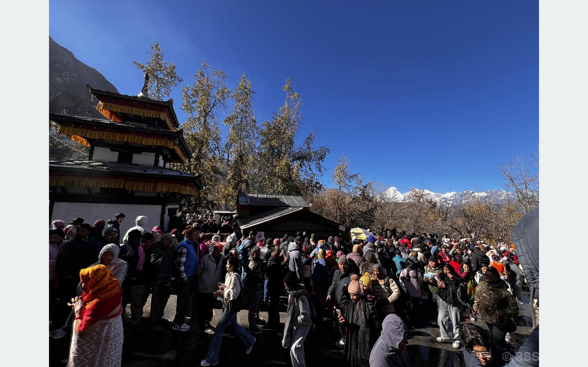 एकैदिन मुस्ताङ भित्रिए सात हजार पर्यटक