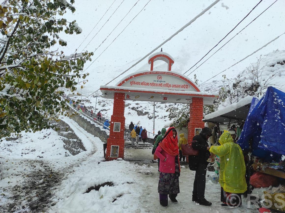 हिमपात हुँदा किसान र पर्यटन व्यवसायी उत्साहित