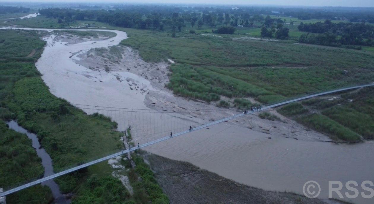 निन्दा खोलामा ‘मल्टिस्पान’ पुल निर्माण
