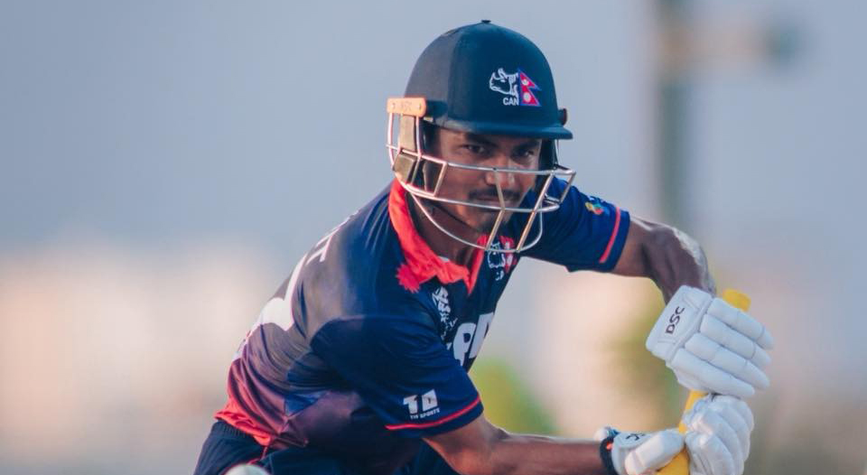 नेपालले युएइलाई दियो २३४ रनको लक्ष्य