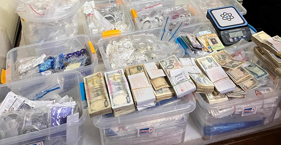 ५० किलो चाँदी र १२ लाखसहित भारतीय नागरिक पक्राउ