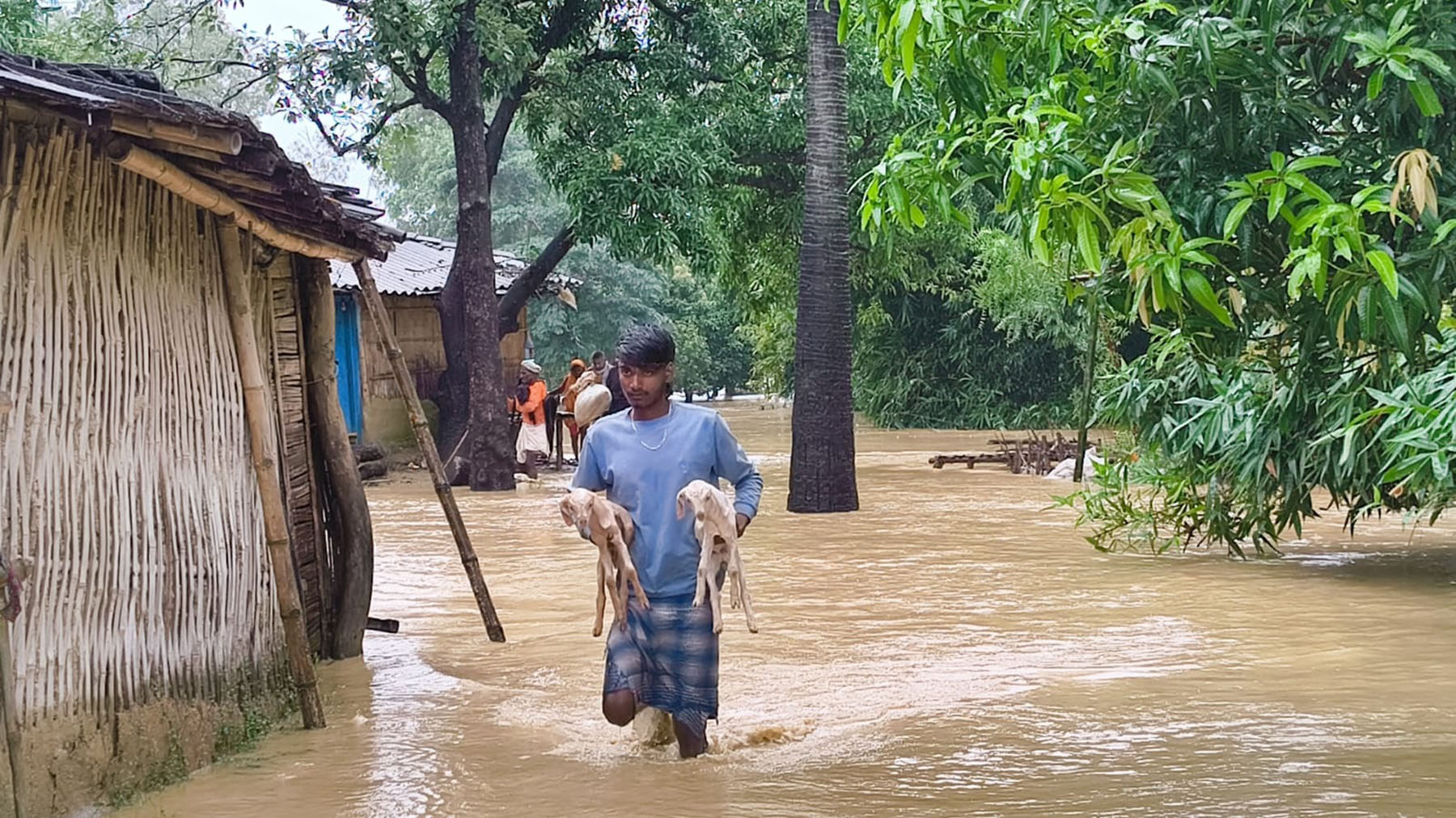 अविरल वर्षात्ले सर्लाहीको जनजीवन प्रभावित