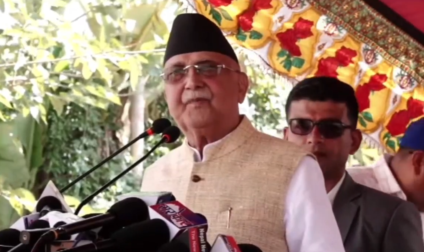 लोकतन्त्रको जग भत्काउने पूर्वसर्त राखेर सुशीला कार्की प्रधानमन्त्री बन्नुभयो : ओली