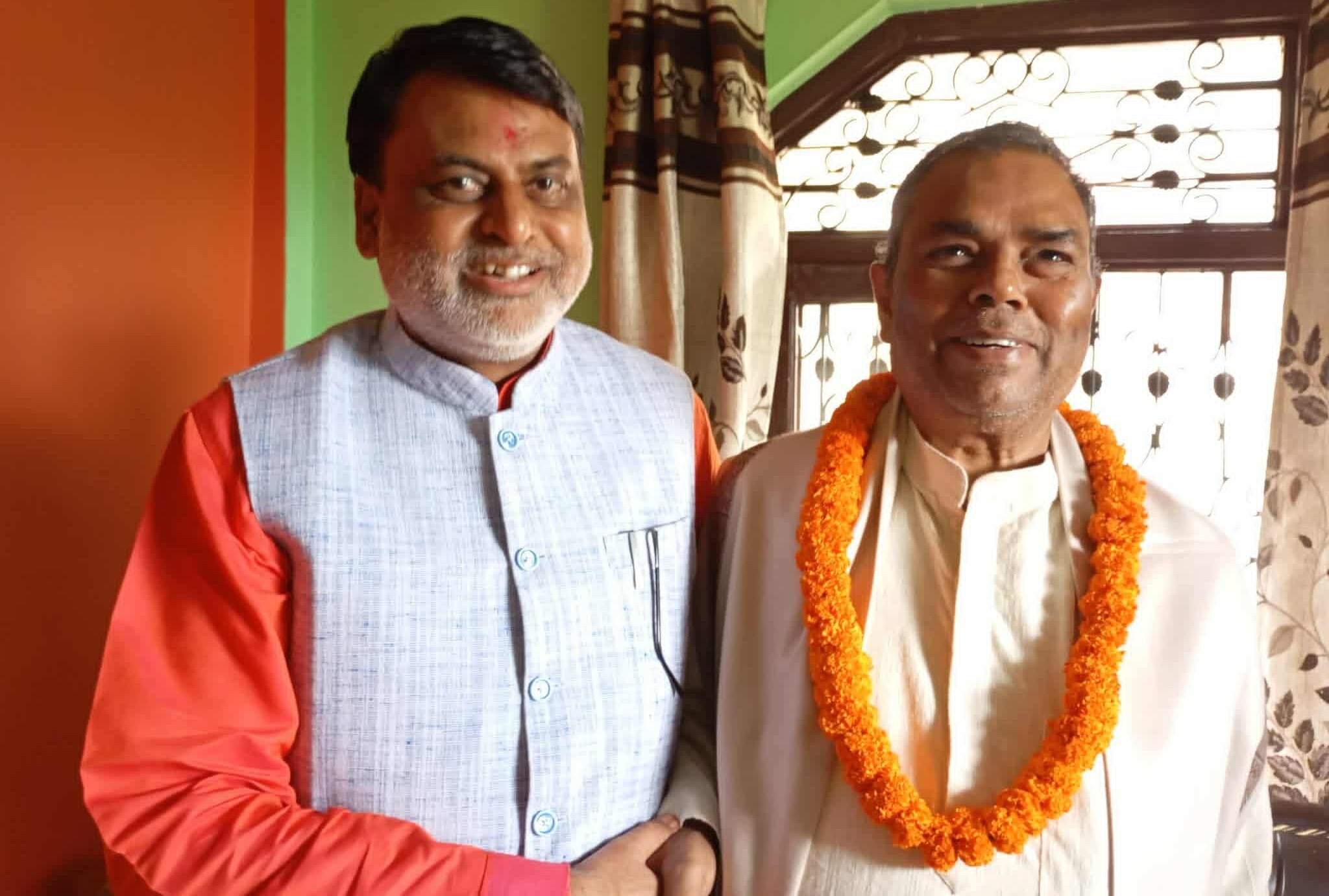 मुख्यमन्त्री सोनल र जसपा नेपालका अध्यक्ष यादवबीच भेट