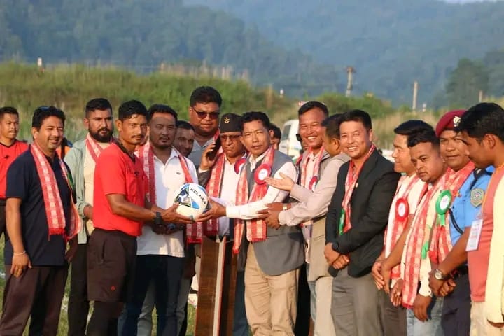 प्रथम बकैया खुल्ला फुटबल प्रतियोगिता सुरु, आयोजक टिम बीको विजयी सुरुवात