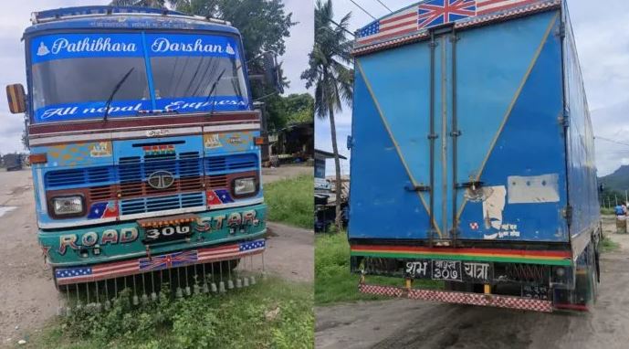 सर्लाहीमा शंकास्पद विलविजकसहित दुई ट्रक नियन्त्रणमा