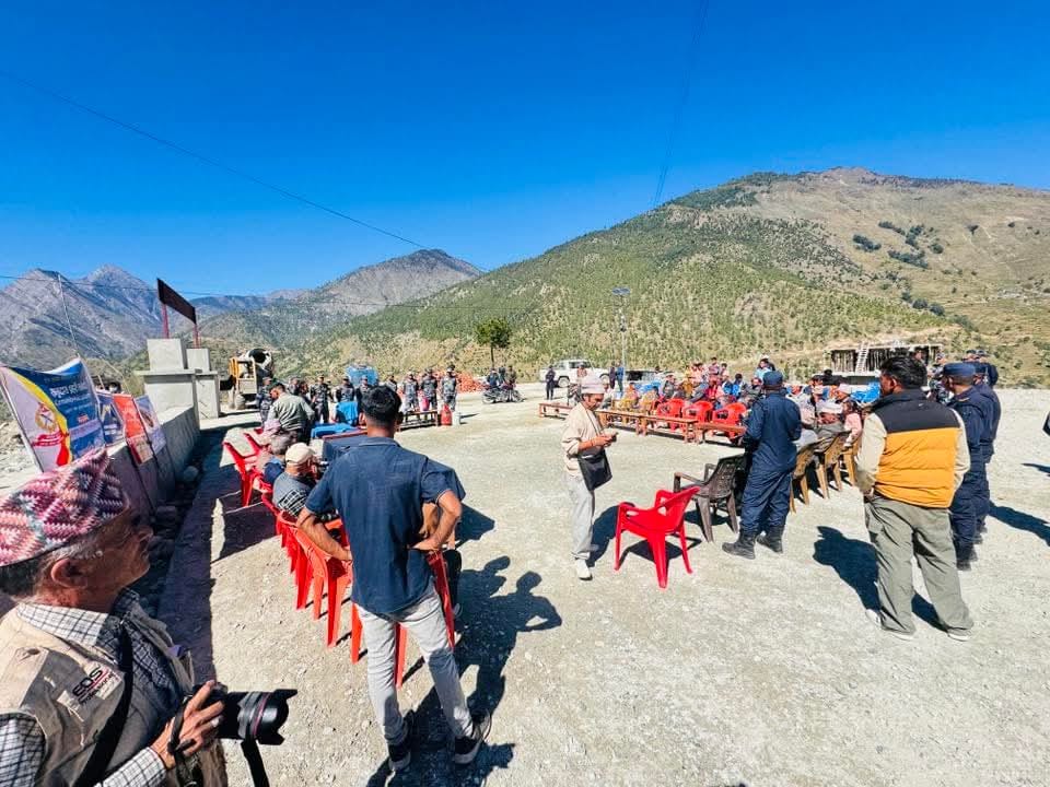 आगलागी नियन्त्रणसम्बन्धी डेमो प्रदर्शन