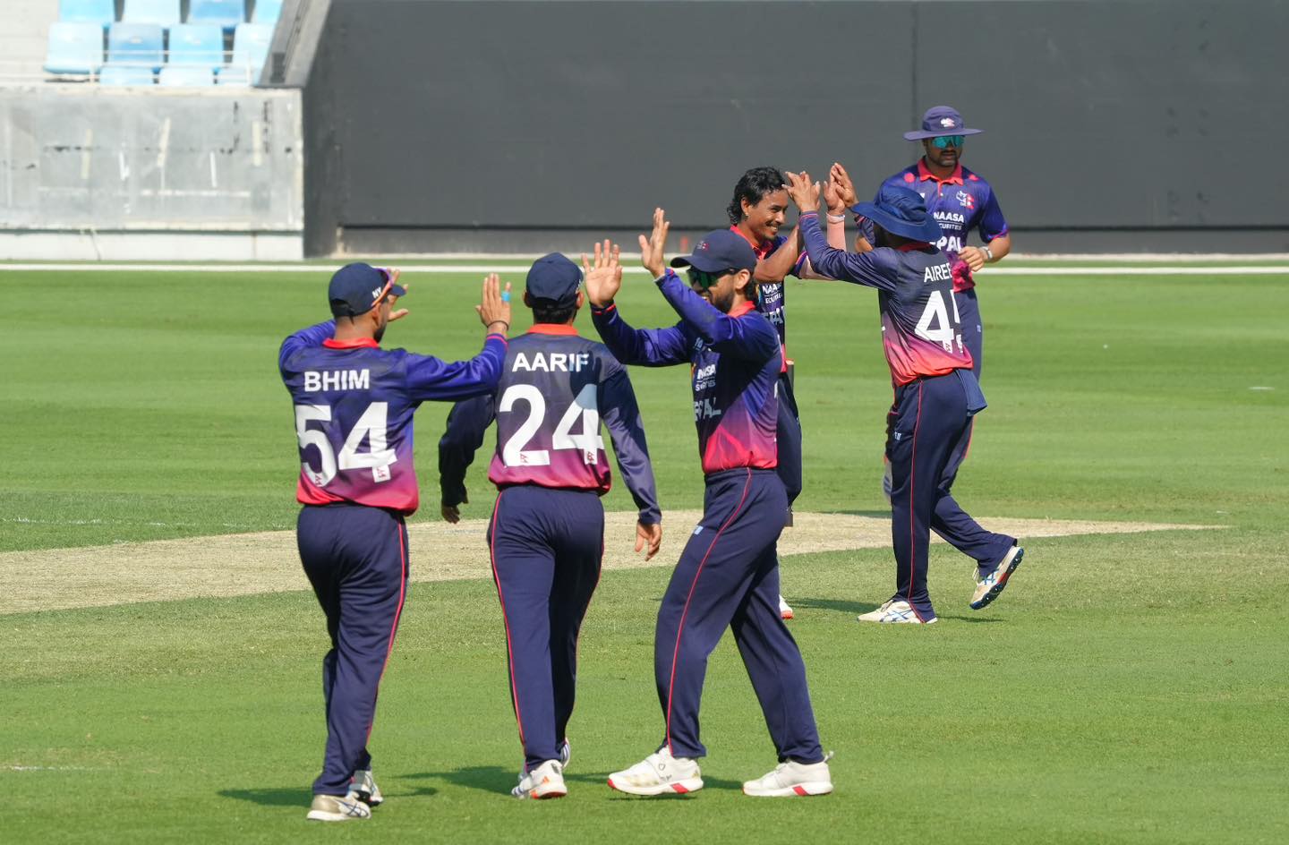 अमेरिकासँग नेपाल १ सय ६ रनले पराजित