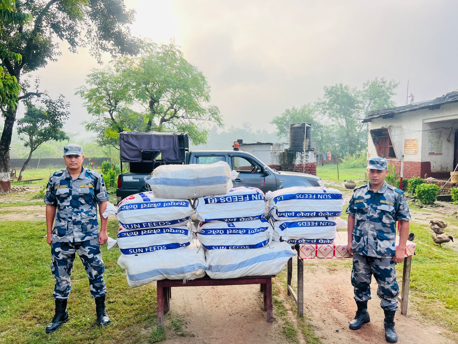 सिरहाबाट २२० किलो लागूऔषध गाँजा बरामद