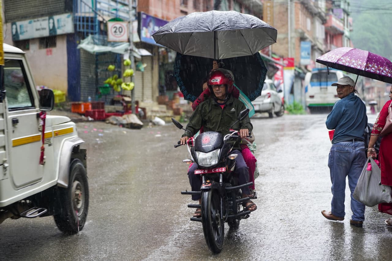 तराईमा उच्च वर्षा, अन्य कुन ठाउँमा कति पर्‍याे पानी ?