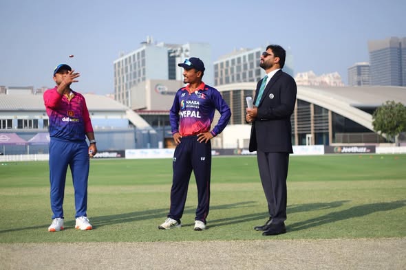 विश्वकप लिग–२ः यूएईविरुद्ध पहिले व्याटिङ गर्दै