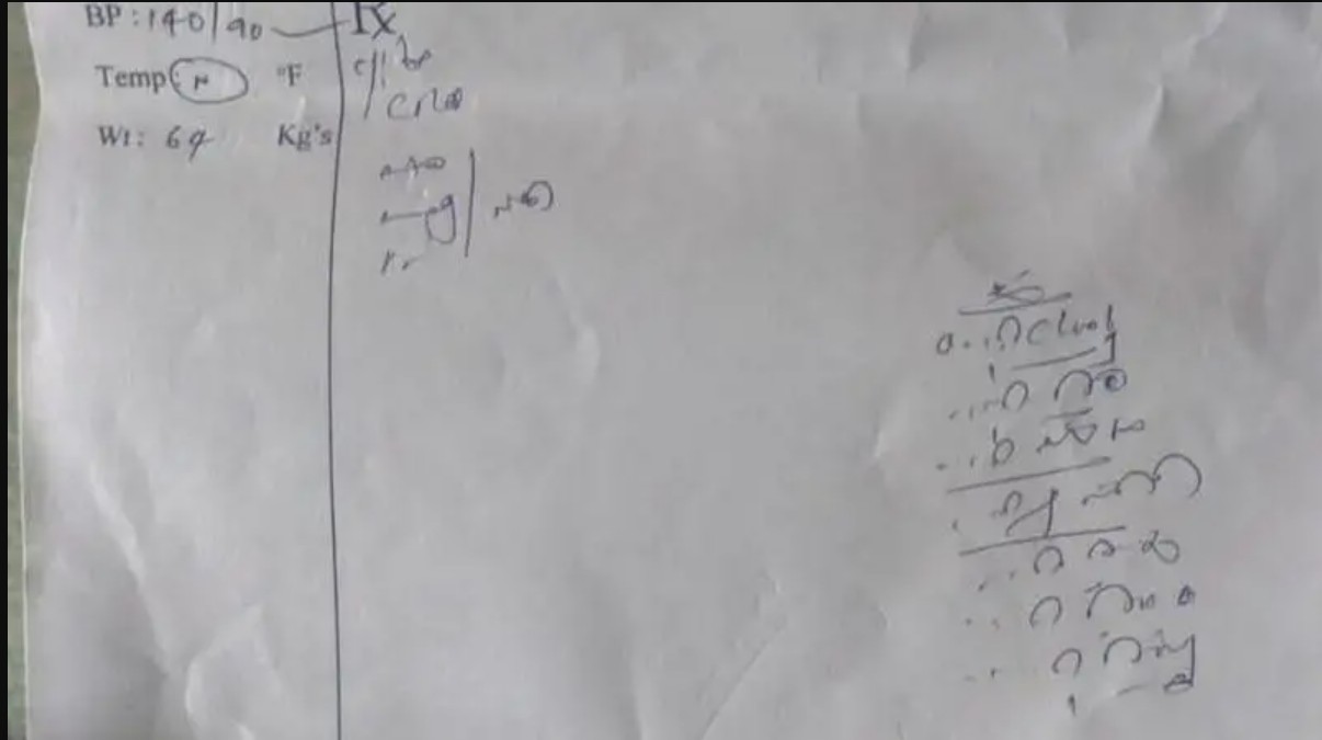 भारतीय अदालतले डाक्टरहरूलाई अक्षर सुधार्न आदेश दियो