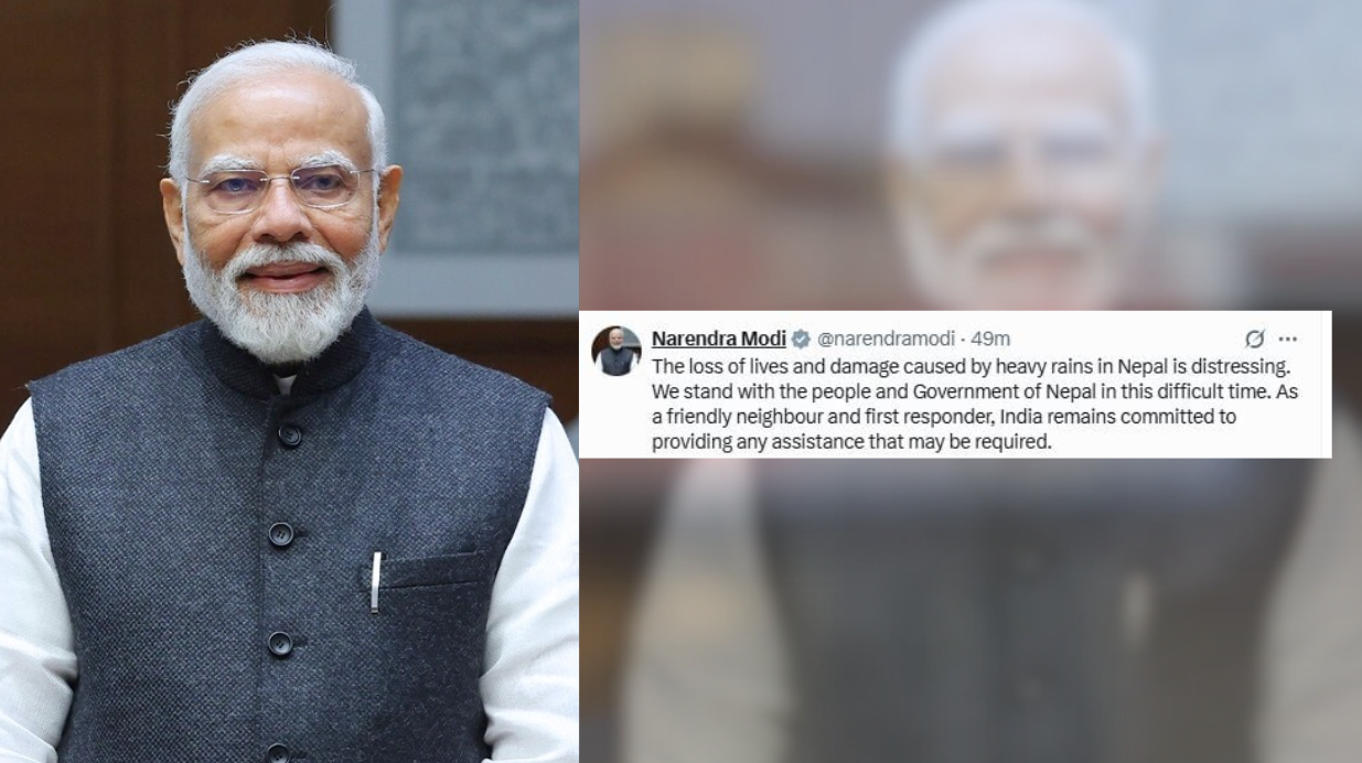 नेपालमा जनधनको क्षतिपछि मोदीले भने-आवश्यक सहयोगका लागि तयार छौं