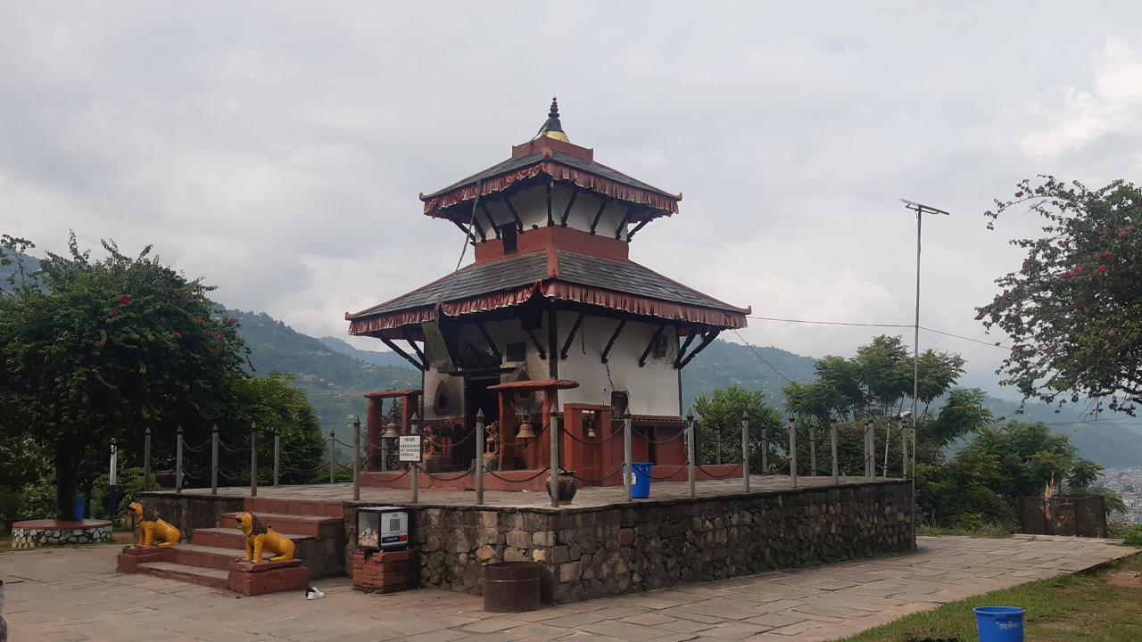 भद्रकाली मन्दिरको पुनःनिर्माण गर्न रु आठ लाख सङ्कलन