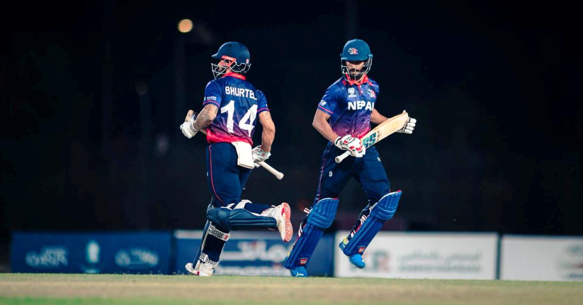 ओमानमाथि नेपाल ६ विकेटले विजयी