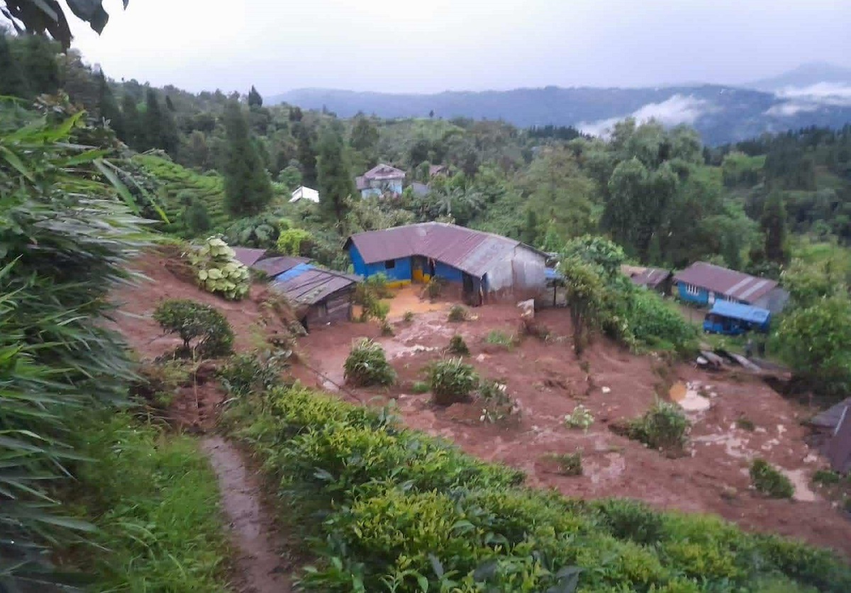 अधिक मानवीय क्षति भएको इलाममा ३२२ मिलिमिटर वर्षा