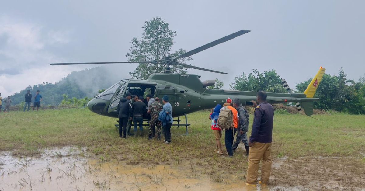 सेनाद्वारा उद्धार जारी