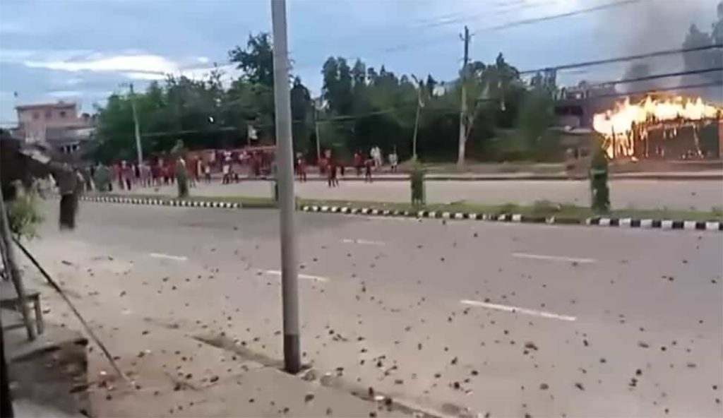 दुर्गा मूर्ति विसर्जनको क्रममा दुई समुदायबीच विवाद, जनकपुरको रुपैठामा निषेधाज्ञा