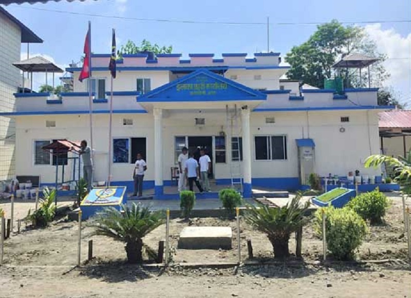 नब्बे लाखको लागतमा प्रहरी कार्यालय पुनर्निर्माण