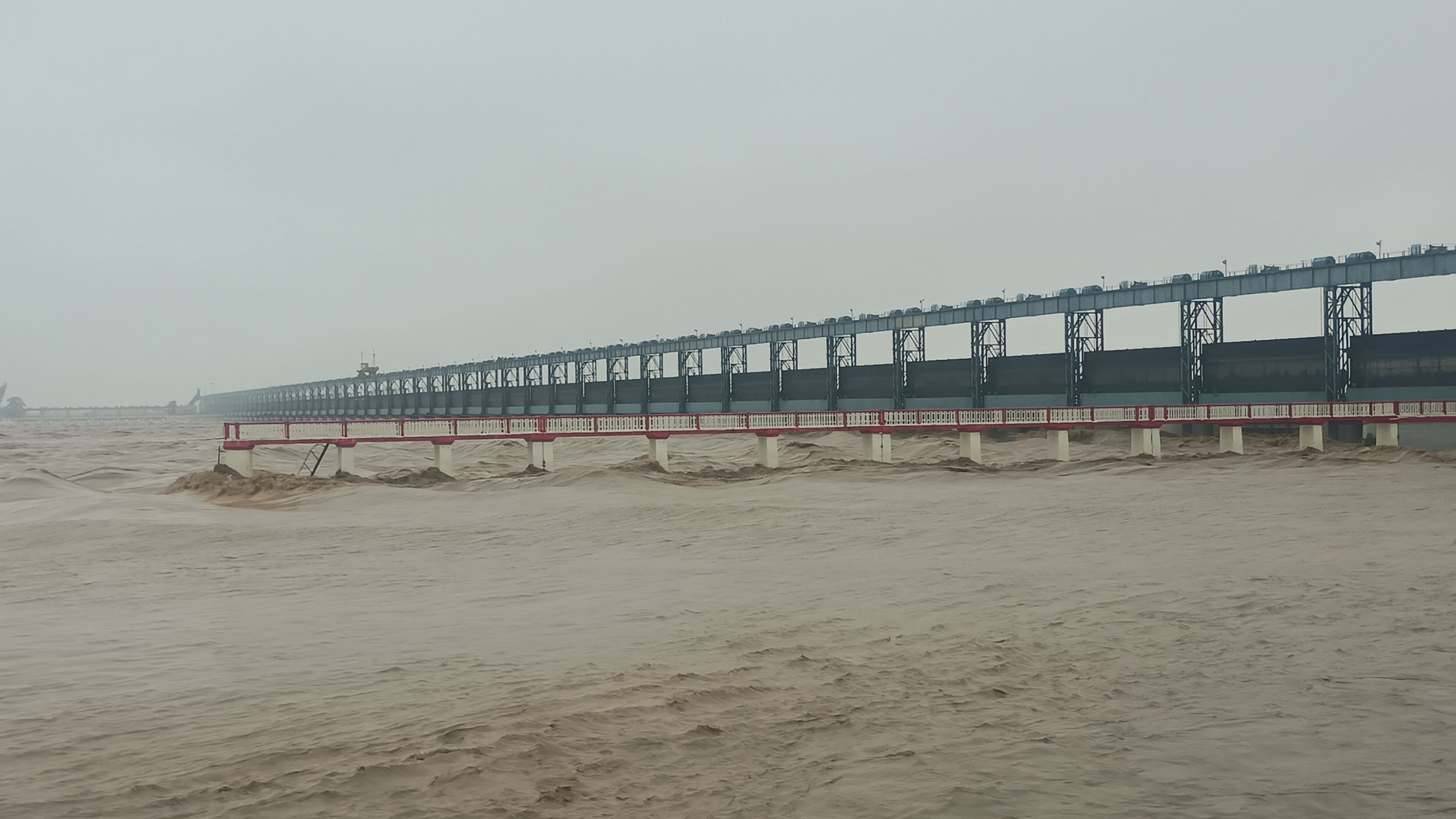 सप्तकोशीका तीन नदीमा जलसतह खतराको तहमाथि