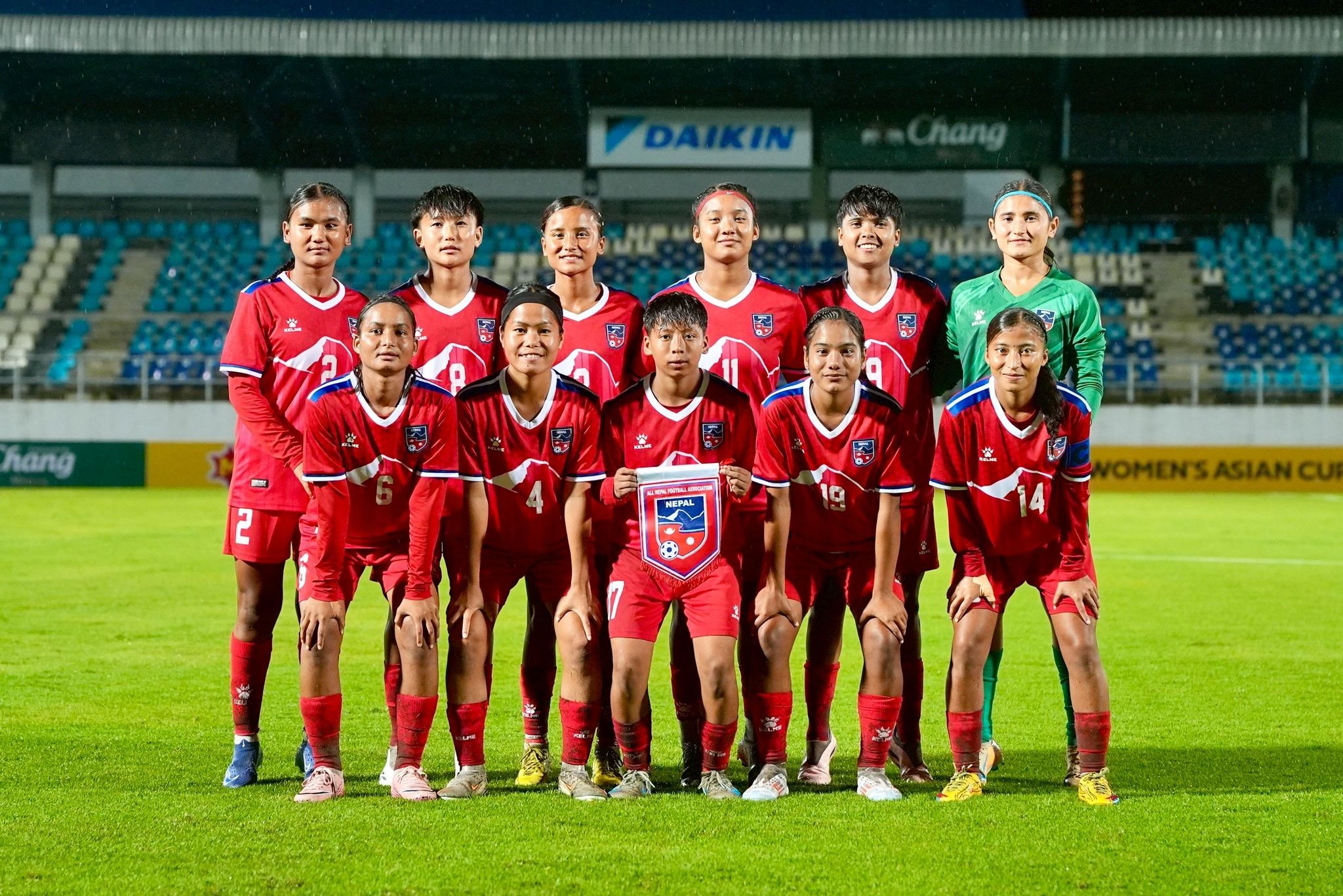 एएफसी महिला एसियन कप छनोटः नेपाल र तुर्कमेनिस्तानबीचको खेल बराबरीमा