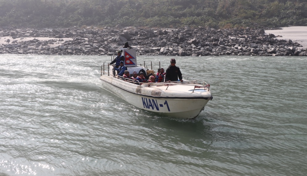 कोप्चे-बराह क्षेत्रमा पुनः मोटरबोट सञ्चालन