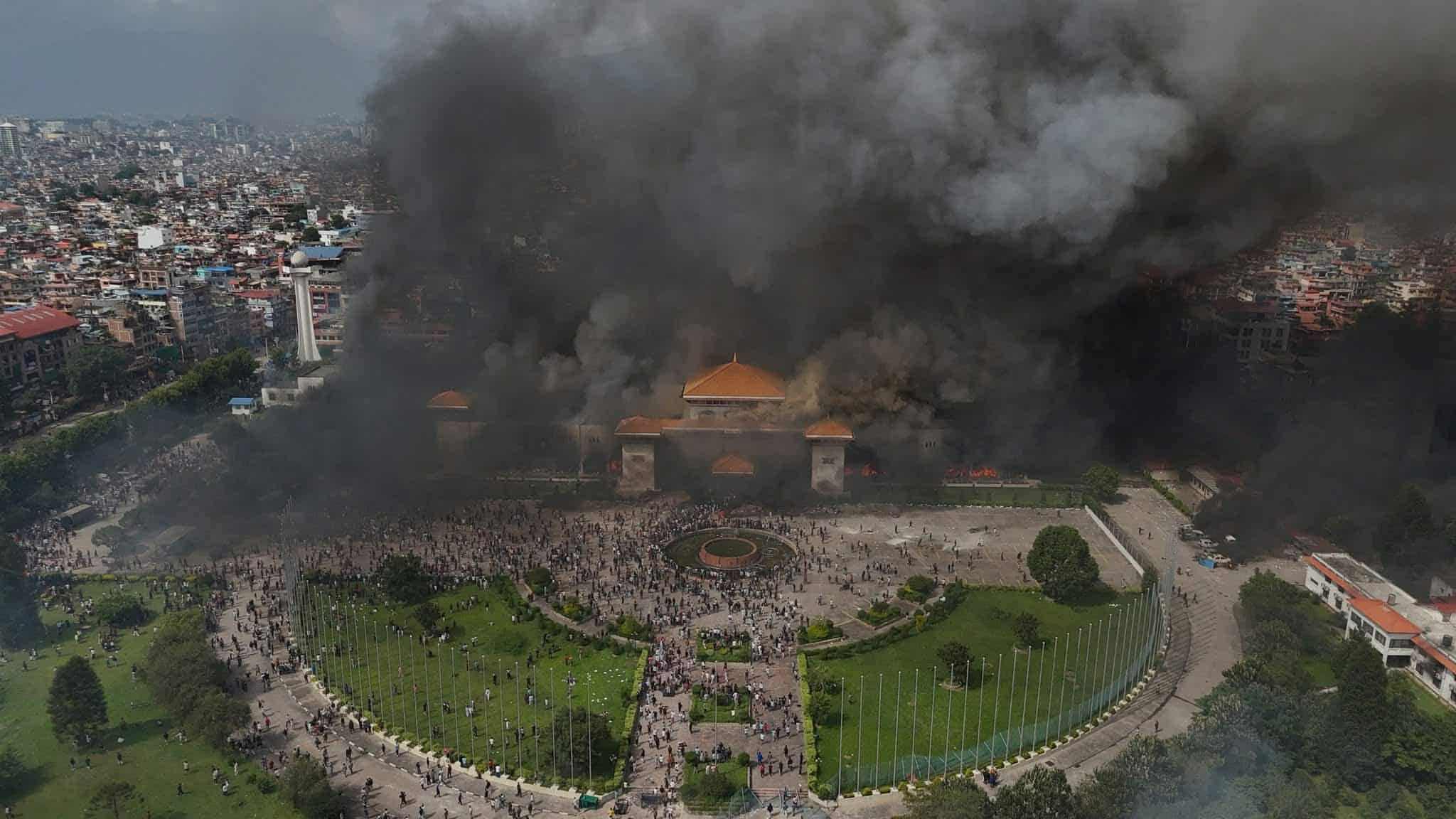 जेनजी आन्दोलनका क्रममा क्षतिग्रस्त भवनको पुनःनिर्माणमा लाग्यो सरकार