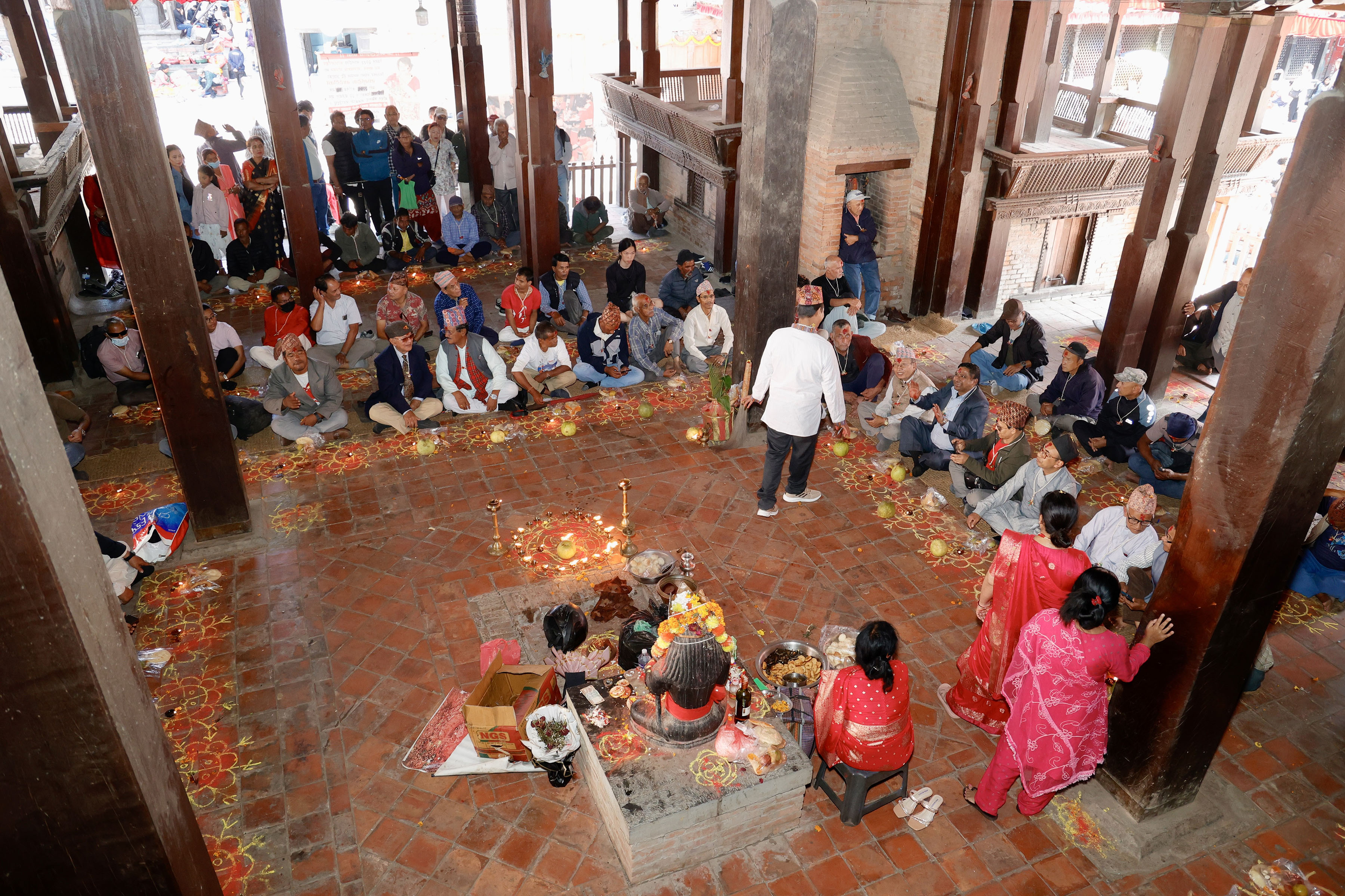 वसन्तपुरमा सामूहिक भाइटीका