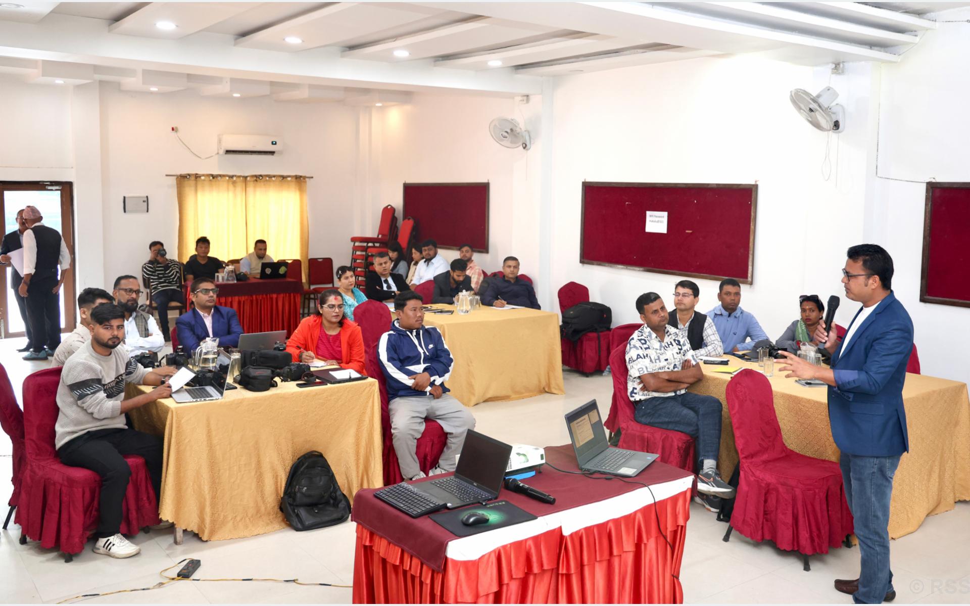 पर्यटन फोटो पत्रकारिता तालिम सुरु