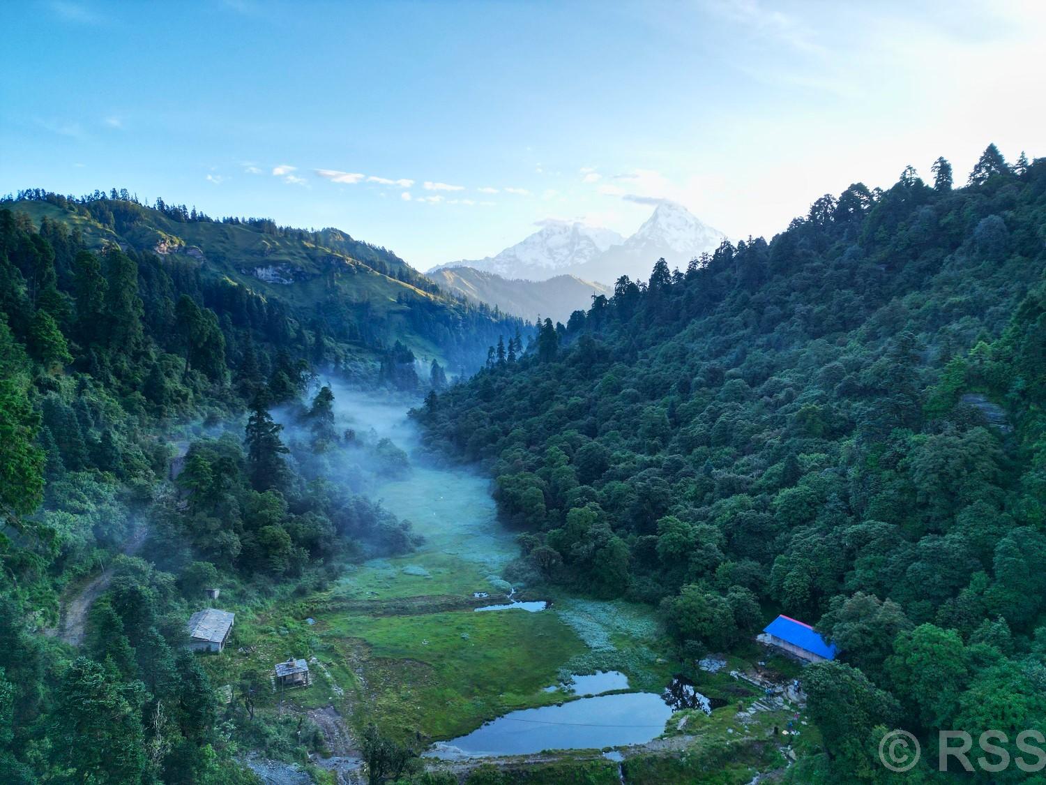 तीन हजार दुई सय मिटर उचाइमा रहेका जलजलामा ताल बनाउन सम्भाव्यता अध्ययन