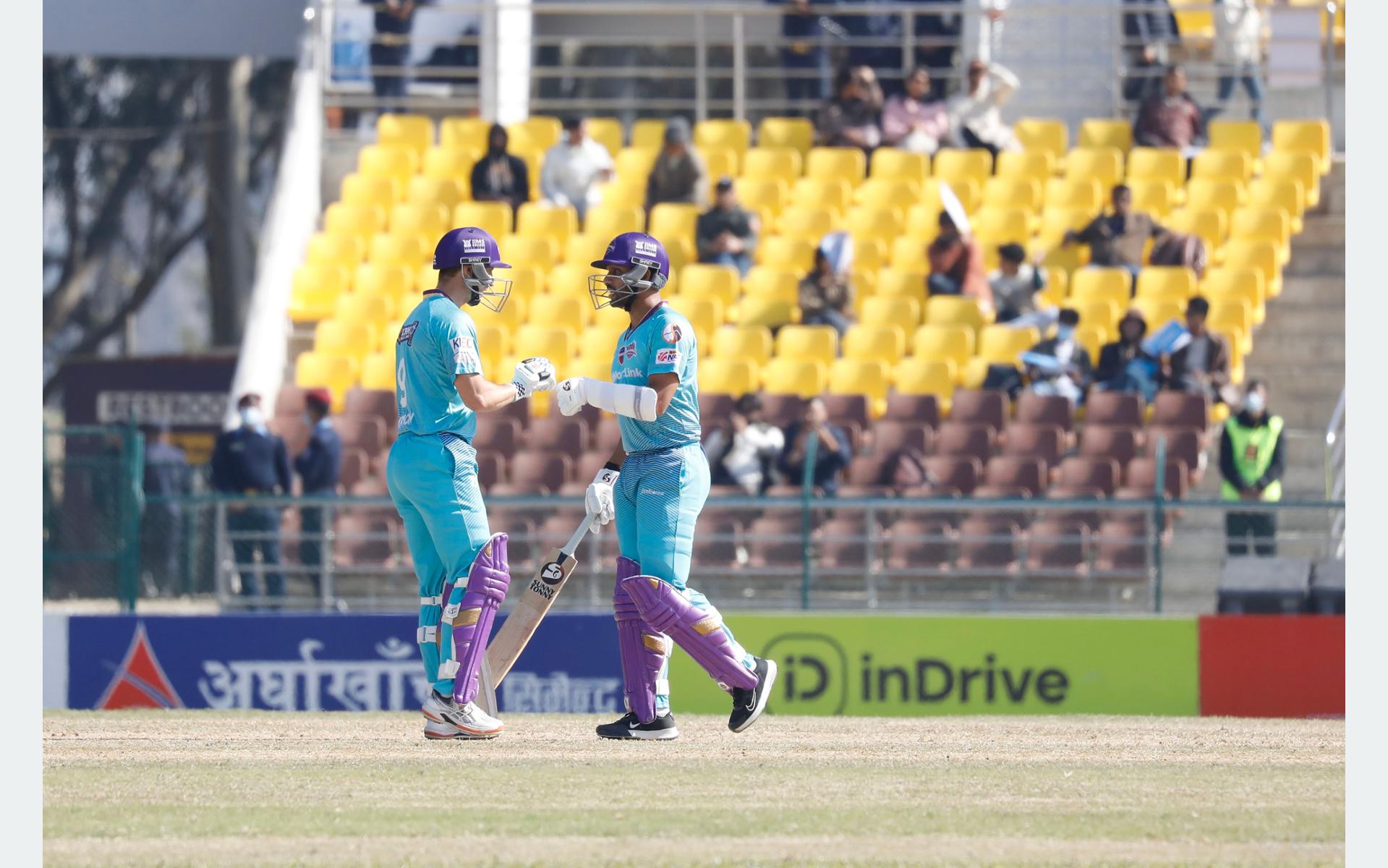 एनपीएल : चितवनलाई काठमाडाकौं १४३ रनको लक्ष्य