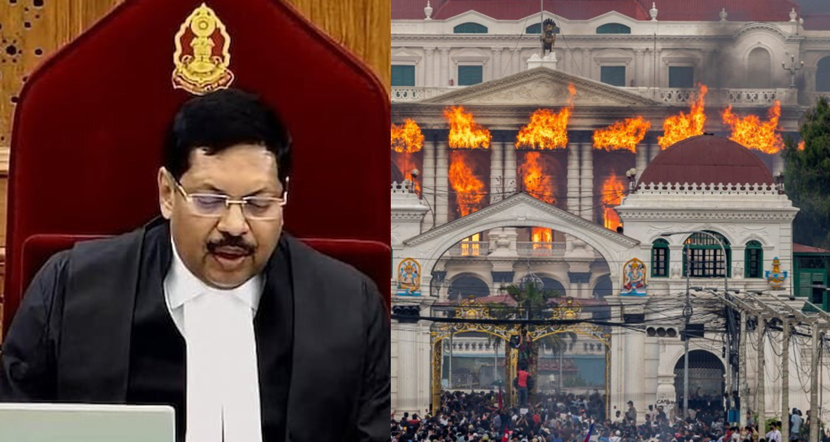 भारतका प्रधानन्यायाधीशले इजलासबाटै भने – ‘…नेपालमा के भयो देख्नुभयो नि ?’