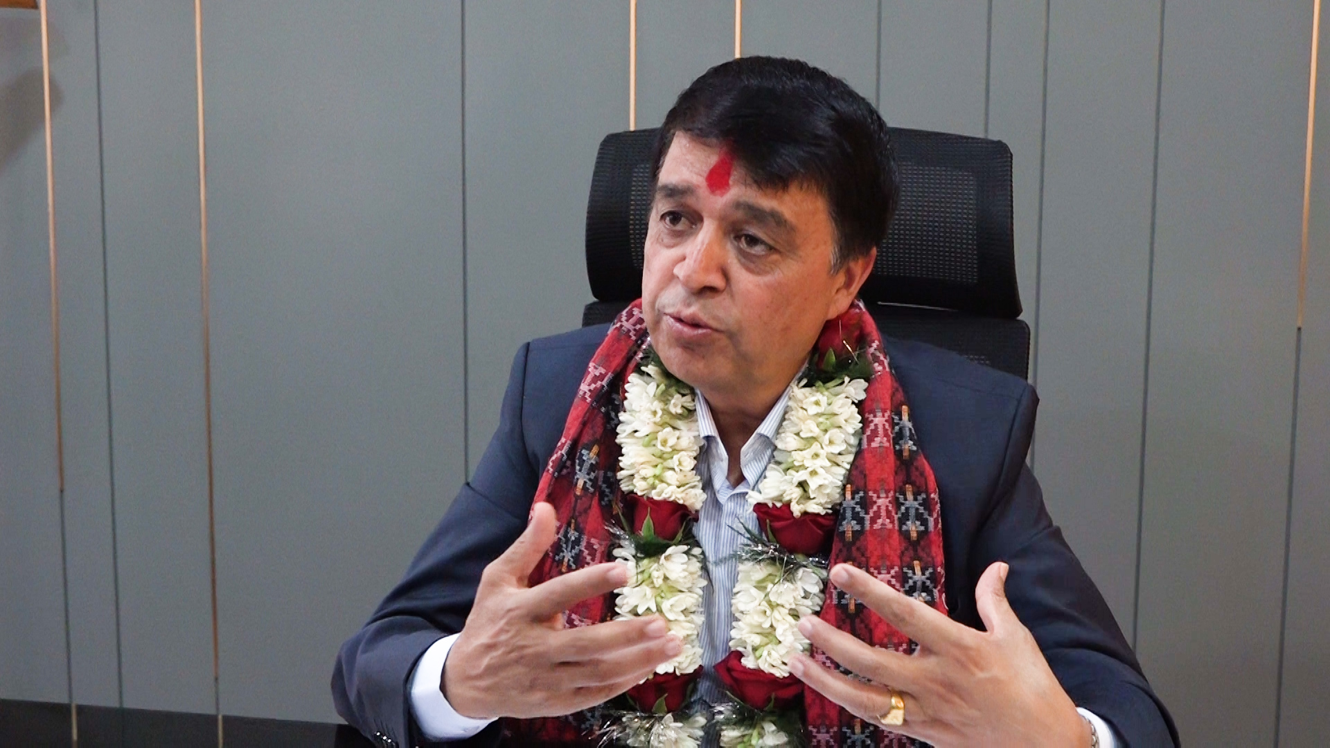 पूर्वाधार विकासको लागि आन्तरिक पुँजी परिचालन आवश्यक : अध्यक्ष ढकाल