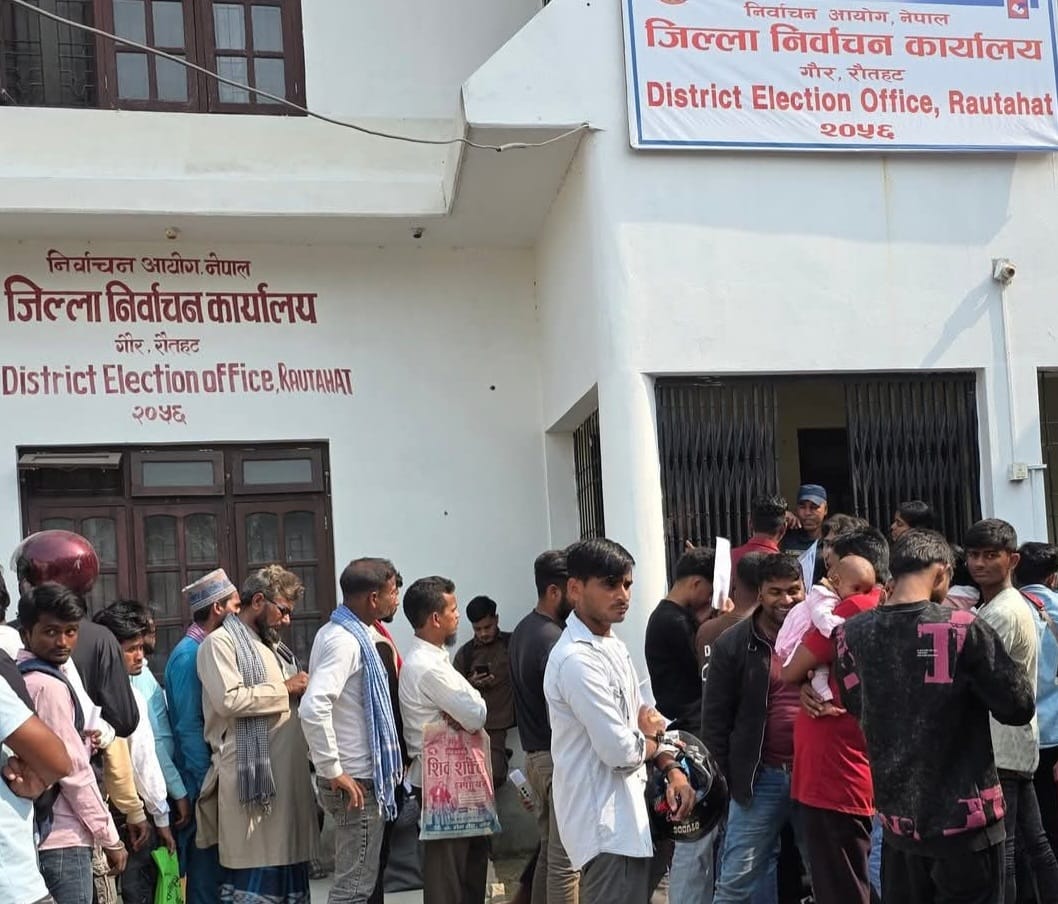 रौतहटमा नयाँ मतदाताको संख्या ६ हजार नाघ्यो
