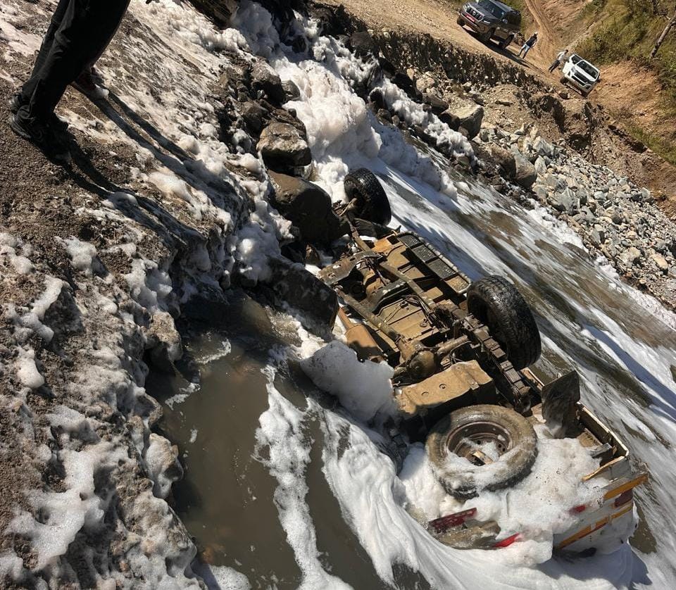 मकवानपुरमा बोलेरो गाडी दुर्घटना