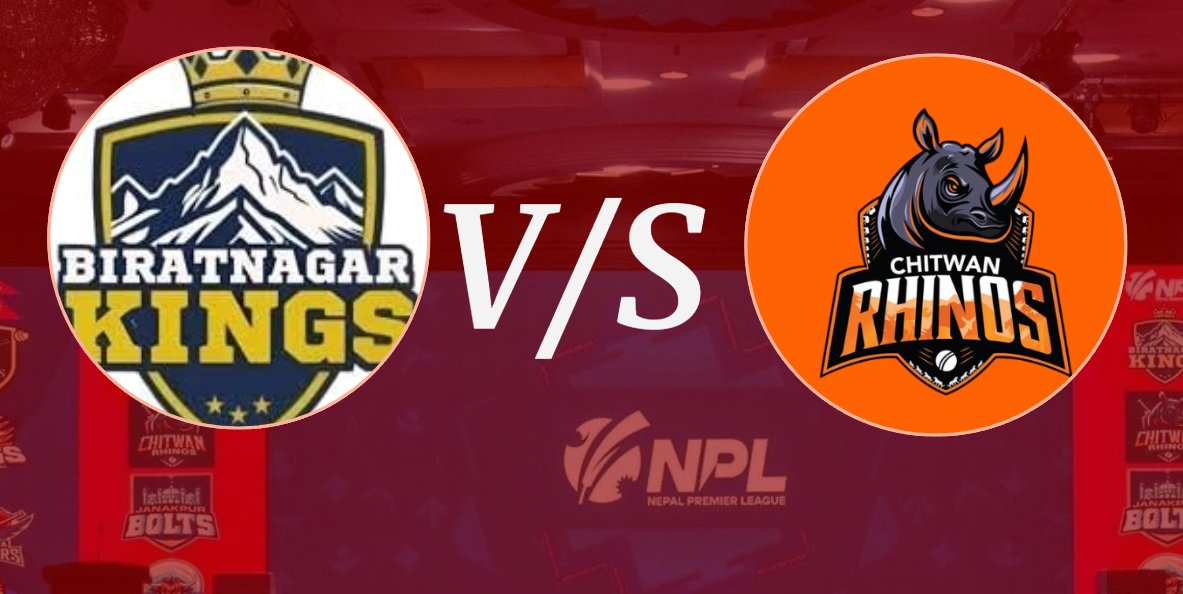 एनपीएल: आज विराटनगर किंग्स र चितवन राइनोज भिड्दै
