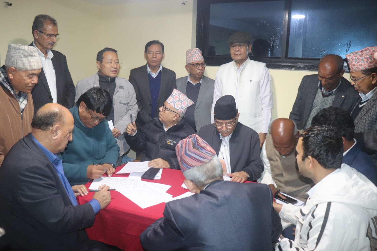 ८ वामपन्थी दलबीच पार्टी एकता सहमति, कार्तिक १९ मा संयुक्त सम्मेलन हुने